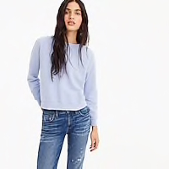 j crew garment dyed sweatshirt